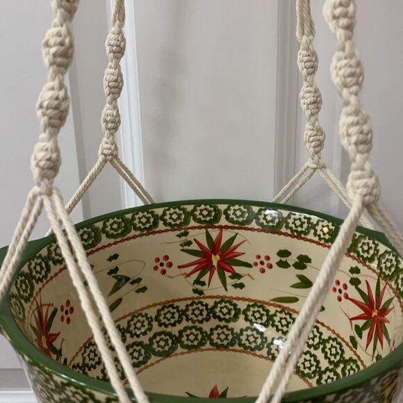 Potey macramé various plant hangers with S hooks & hanging screws - Picture 7 of 12